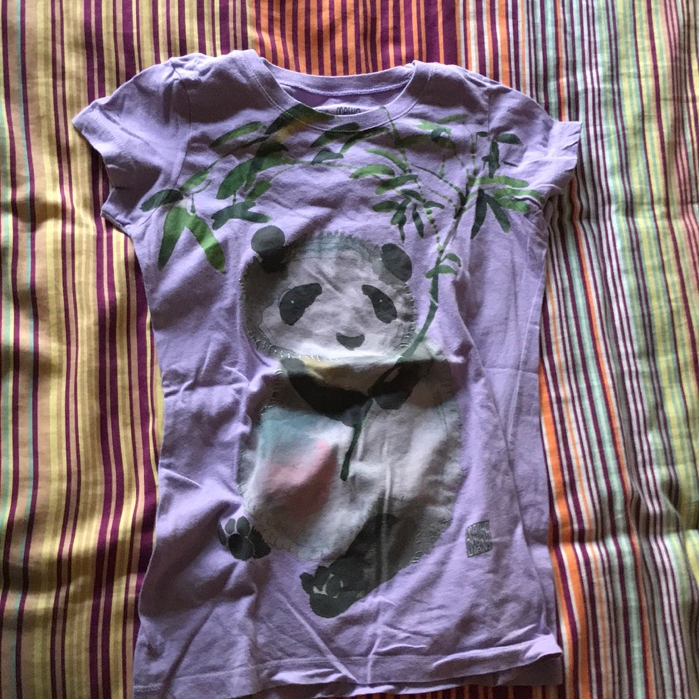 Cute Purple Panda Shirt 🐼
